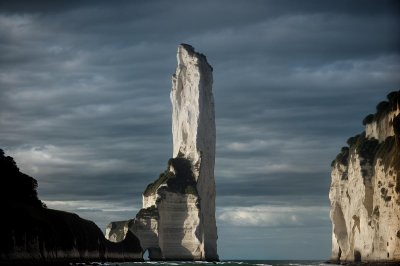 chalk, cliff, sea, france, landscape, normandy, erosion, dramatic, rock formation, tourist attraction, blue, pillar, sea water, coastline, summer, northwest, protrusion, gulf stream