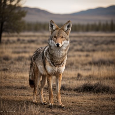 coyote, nature, mammal, wildlife, predator, outdoors, carnivore, organ, wildness, america, sunset, desert, fur, two ears, sky, wild nature, animal in its natural habitat, north america, gray fur, natural environment