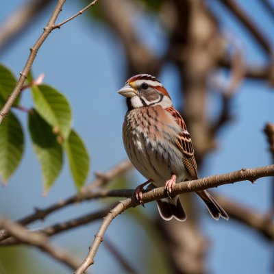 sparrow, nature, bird, wildlife, ornithology, beak, plumage, feathers, perched, branch, color, natural, tree, sunny, sharp teeth, perspective, outdoors, friendliness, enchantment