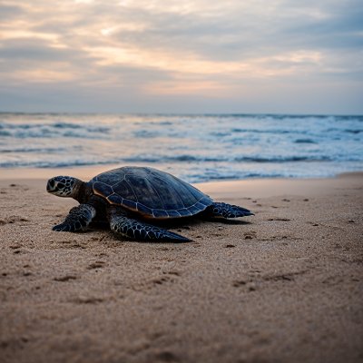 sea turtle, turtle, nature, animal, reptile, marine, aquatic, ocean, coast, baby, young, newborn, sand, beach, waves, sunrise, coastal, crawling, natural habitat, educational, conservation