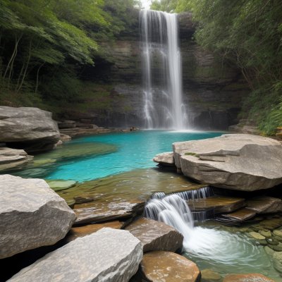 waterfall, rocks, nature, swimming hole, pool, water, landscape, picturesque, oasis, victoria, national park, green, swimming, tourism, flowing water, idyllic, tranquility, ladies bath falls, mount buffalo victoria australia