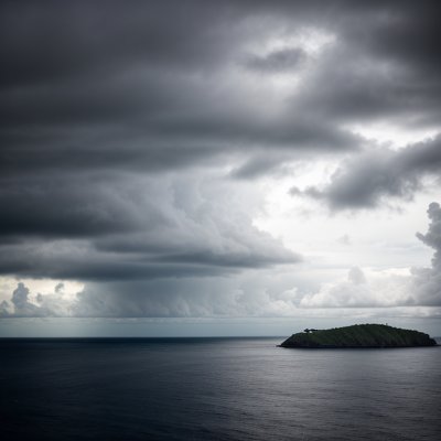 sea, sky, clouds, storm, islands, light, dramatic, hope, drama, atmosphere, landscape, gloomy, calm, sea panorama, dawn, mist, misty day, chilly, nature