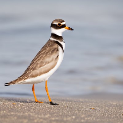 ringed plover, bird, wildlife, beach, nature, shore, small bird, reflection, feather, beak, water, reflected image, coast, grey color, shallow water, mud, close-up, chromatic adaptation, black stripe