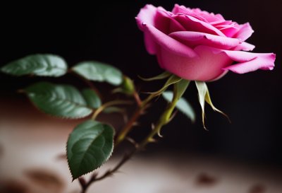 rose, pink color, nature, bloom, fresh, macro, detailed, flower, vase, romantic, beauty, background, petal, simplicity, simple, bright, bokeh effect, art, fragility