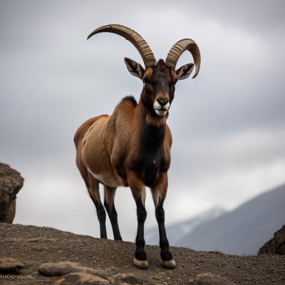 ibex, animal, nature, rocks, sky, mammal, rear view, mountainous, air, outdoors, individual, landscape, wild, natural, frontal view, day, beautiful, nature conservation, mountain region