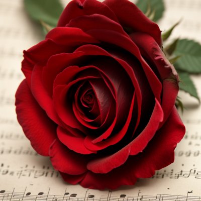 red rose, sheet music, romance, flower background, nature, valentine's day, elegance, love song, music, happy birthday, flower, bouquet, melody, flower wallpaper, romantic gesture, art, symbolism, musical symbolism, mood, decoration, beautiful flowers, red flower, musical notation, notes