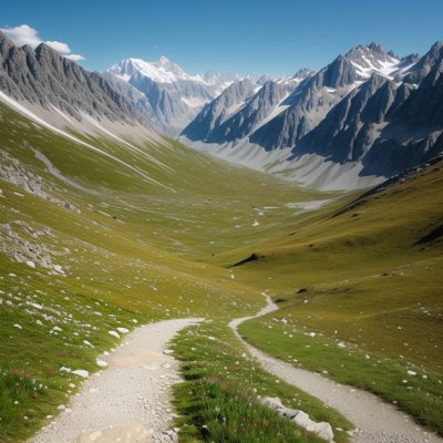 mountain, landscape, mountains, alps, hiking, meadow, path, summer, flower background, sun, adventure, beautiful flowers, flower, flower wallpaper, rocky, panorama, peak, wilderness, travel, walk, nature, pasture, expedition