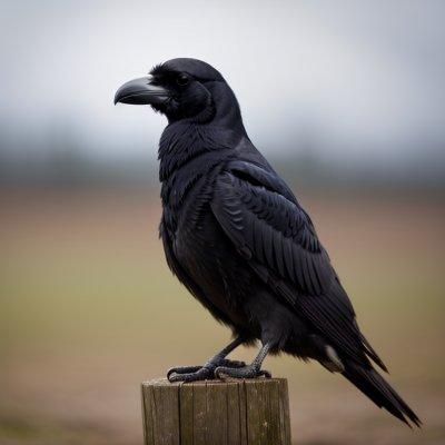 raven, bird, nature, feathered, black, wings, beak, sitting, outdoors, landscape, calm, fence, coast, glossy, caretaker, close, sky, feather, curious, unique