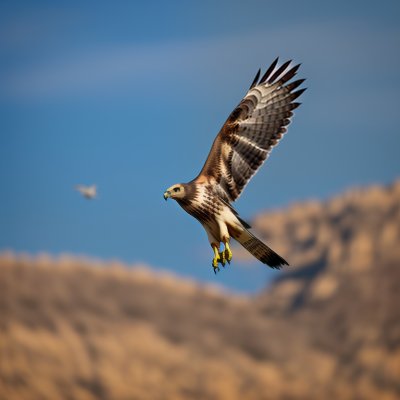 hawk, flying, bird, nature, bird of prey, wings, sky, aerodynamics, prey, raptor, landscape, wild, osprey, hunting, flight, gray, autumn, soft