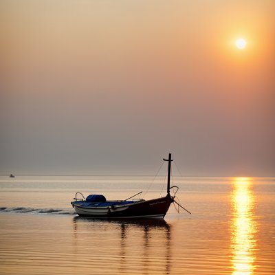 sunrise, boat, dawn, morning, sea, sky, coast, landscape, travel, nature, silence, sunset, twilight, horizon, romantic, relaxation, happy, sense of calm, summer, fishing