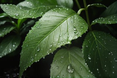 drop, leaf, nature, rain, green, fresh, water, macro photography, liquid, weather, close-up, details, ecology, natural beauty, plant, greenhouse, water droplets, gardening, refreshing, beauty