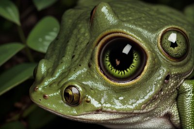 frog, amphibian, green, frog eye, tree frog, magnificent tree frog, australian wildlife, australian frog, detail, texture, proximity, eye, nature, macro photography, close-up, animal eye, biology, prominent eye