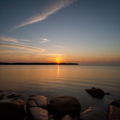 sunset, sea, rocky, sky, evening, reflection, clouds, nature, dawn, peace, water body, autumn, light, silence, odyssey, romance, calm, view, postcard, sun