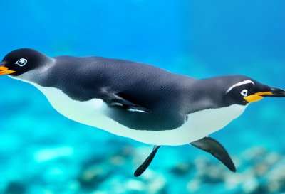 penguin, underwater, blue, rock, bubbles, animal, nature, ocean, marine animal, antarctic, natural habitat, marine life, gray, close-up, swimming, physics, hydrodynamics, water, zoology, nordic
