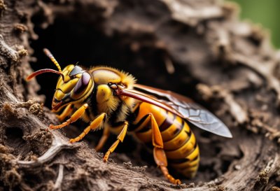 european hornet, insect, yellow, nest, nature, close-up, hymenoptera, wasp, macro photography, insect close-up, aggressive insect, wood, fauna, natural habitat, bright, calm, environment, activity, community, Valais, Switzerland, Savièse