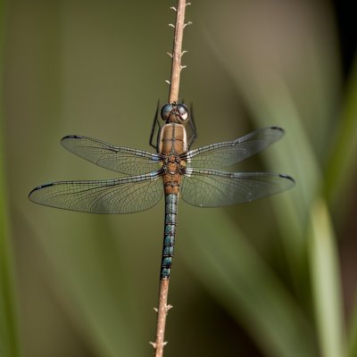 dragonfly, aeshna cyanea, nature, wings, insect, closeup, macro, blue-green, natural habitat, flying insect, shallow depth of field, nature wallpaper, hawker dragonfly, filigree wings, animal, green, large insect, blurred background, wing details, southern hawker