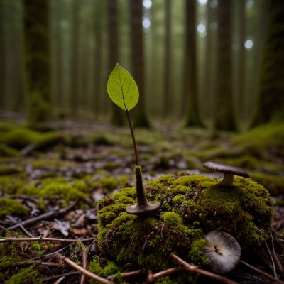 mushroom, moss, macro shot, forest, nature, autumn, ecosystem, forest floor, mycology, growing, natural beauty, small organism, ecological awareness, ecological habitat, forest ecosystem, forest flora, growing mushroom