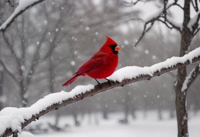 bird, cardinal, red color, snow, tree branch, winter season, nature, wildlife, forest, sanctuary, winter, beautiful, landscape, animal, winter scene, cardinal bird, frozen, beautiful bird, wild animals, winter environment