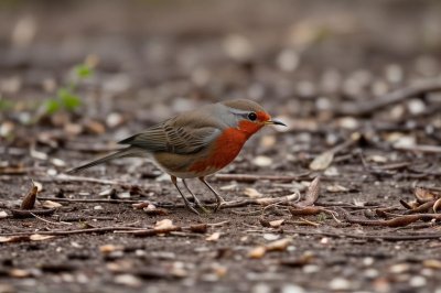 bird, robin, insect, worm, nature, wildlife, foraging, brown, orange, close-up, ground, food search, feather, food, outdoors, prey, hunting instinct, hunting, detail