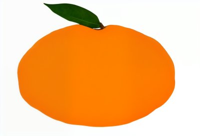 fruit, orange, graphic, simple, leaf, funny, minimalist, art, foliage green, smooth, cartoon, nature, simple design, collage, fresh, natural