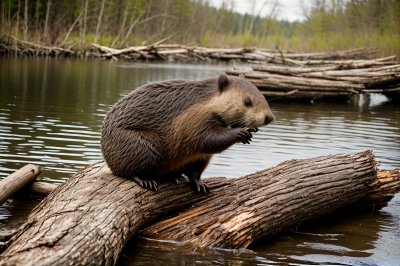 beaver dam, beaver, gnawing, log, river, branch, teeth, builder, wetlands, bark, trees, forest, nature, engineering, muddy, water, rock, forest environment, chewing