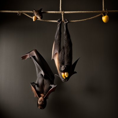 bat, fruit bat, giant, mango, eating, hang, upside down, wings, eyes, tree, jungle, nocturnal, animal, nature, flying fox, branches, wilderness, mammal