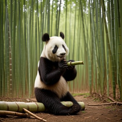 panda, bamboo, chewing, forest, china, cute, leaves, nature, conservation, endangered, black and white, sitting, bear, gourmet, peaceful, flora, jaw, branch, feeding, mammal, white stripe