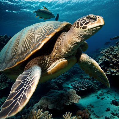 turtle, ocean, nature, animal, underwater, coral reef, swimming, sea turtle, natural habitat, sunlight, ecosystem, environment, adventure, travel, biology, animal behavior, conservation, water, depths, peaceful