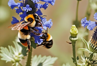 bumblebee, bee, phacelia, nature, flowering plant, pollinator, garden flower, ecology, green plant, pollination work, purple, delicacy, life cycle, connection, bumblebees, summer, wings, cut, inflorescence