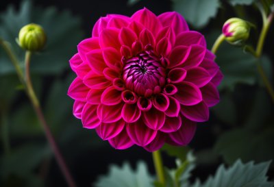 dahlia, beautiful flowers, pink, flower wallpaper, round, flower, garden, nature, detail, macro, garden plant, petal, summer, colorful, flower background, flora, fresh, beauty, ornamental plant, outdoor, intense, simplicity, symmetry