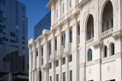 architecture, building, modern, facade, contrast, structural design, urban, arched, history, silhouette, colonial architecture, collision, windows, masonry, details, artistic architecture, thickness, contrasting colors