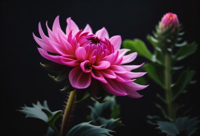dahlia, cactus dahlia, pink blossom, flower wallpaper, flower, nature, garden, summer, garden flower, flower background, macro photography, flora, close-up, beautiful flowers, ornamental plant, georgan, asteraceae, color pink, plant, gardening, outdoor, beauty, green