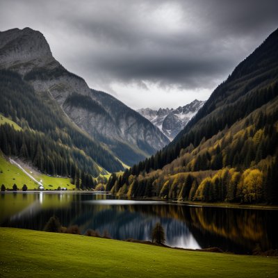 freibergsee, oberstdorf, spring, mountains, lake, nature, mountain panorama, mountain meadow, mountain cabin, green, mountain tourism, alps, hiking, clear sky, shadow, sun, cabin, clouds, forest, tourist destination