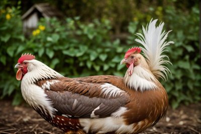 rooster, hen, bird, rustic, farm, agriculture, feather, domesticated, outdoors, furniture, nature, wooden, chair, brown, livestock, backyard, chick, organic, dirty