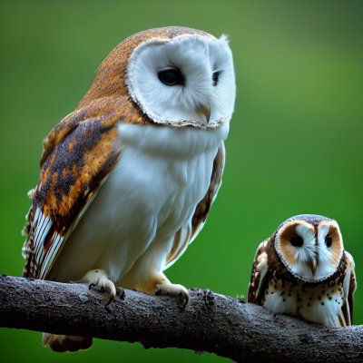owl, nature, bird, predator, barn owl, tree, branch, autumn, rain, green, animal, wild, feathers, sitting, detail, wilderness, environment, natural, close-up