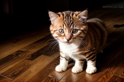 kitten, ginger, sunlight, wooden floor, nature, fluffy, cat, feeding, exploring, day, calm, peace, peaceful, sleep, animal, pet, fur, cute, outdoors, baby animal