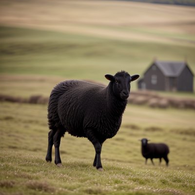 ouessant, black, sheep, wool, farm, livestock, meadow, grass, autumn, outdoors, nature, rural, agriculture, portrait, field, cute, mammal, outdoor scene, farm animal, dark, exploring
