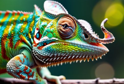 chameleon, reptile, lizard, colorful, exotic, tongue, veiled chameleon, animal portrait, detail, skin, perth zoo, zoo, nature, safari, world of color, green, yellow, natural beauty, macro photography, scaly skin