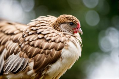 hen, bird, feathers, close-up, animal, agriculture, countryside, organic, comb, eye, beak, rural, domesticated, farm, beige, nature, portrait, poultry, livestock, natural