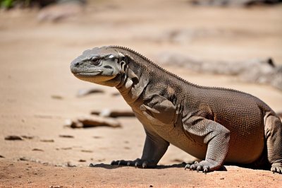 komodo dragon, rinca island, komodo national park, indonesia, komodo monitor, east nusa tenggara, giant lizard, endangered species, null, protected species, monitor lizard, wild animal, flores indonesia, rare wildlife, exotic animal, largest lizard, predator, illustrative image
