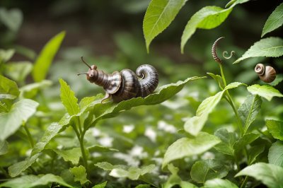 snail, spiral, shell, nature, ecology, garden, animal, biology, mollusk, grass, green, macro, background, nature wallpaper, small, details, natural, wild, space, detailed