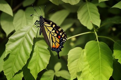 butterfly, insect, nature, macro, leaf, animal kingdom, wing, close-up, bokeh, light, close-up of fauna, natural beauty, detail