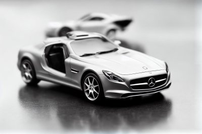 model car, automobile, mercedes benz, toy, hd wallpaper, desktop background, sl, sports car