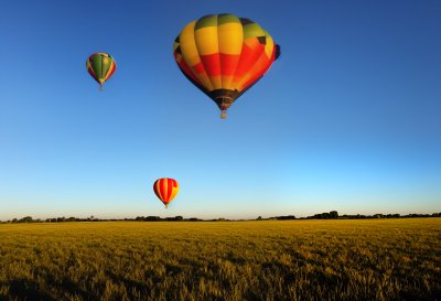 hot air balloon, field, hot air balloon ride, summer, blue sky, nature, transport, pfalz gas, werbung, werbebanner, industrie, rheinland-pfalz, deutschland, herxheim, heißluftballon, sport, abenteuer, zwei, ballons, zwei heißluftballons, pfalz gas firma, firma, banner, natur, lebensstil, hoch oben, Herxheim bei Landau/Pfalz, Rhineland-Palatinate, Germany