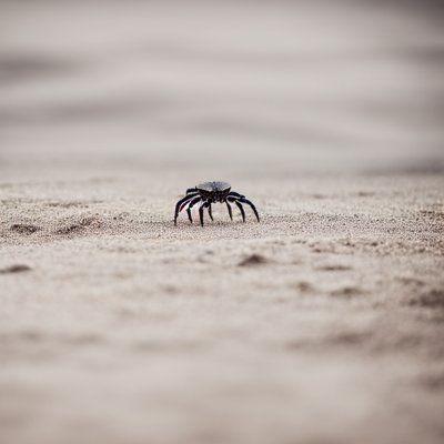 crab, beach, wildlife, sand, nature