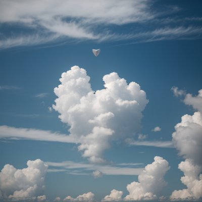 heart, clouds, aircraft, nature, wake, cloudy, weather, shapes, love