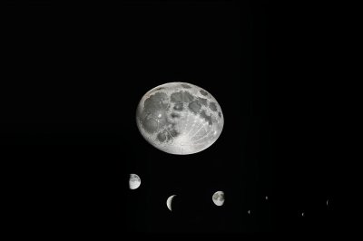 moon phases, moon, moonlight, astronomy, night, nature, sky, lunar, space, universe, phase, crater, dark, celestial, satellite, cosmos