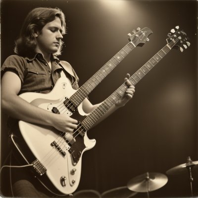 musician, bassist, guitar player, performer, music, nature