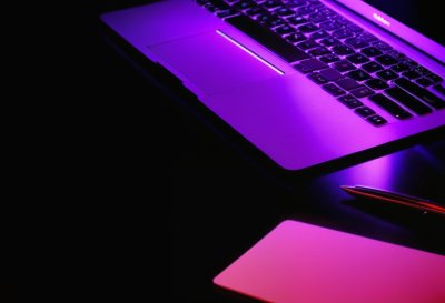 work, space, flat lay, space wallpaper, background, computer, laptop, light, headphones, modern, technology, digital, wireless, beautiful wallpaper, keyboard, device, audio, gadget, blue, sound, earbud, media, accessory, table, mouse
