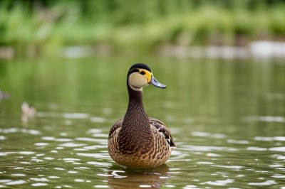 duck, bird, water bird, austria, linz, nature